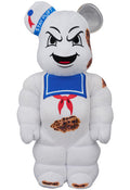 400% Bearbrick Stay Puft Marshmallow Man Anger Face Costume